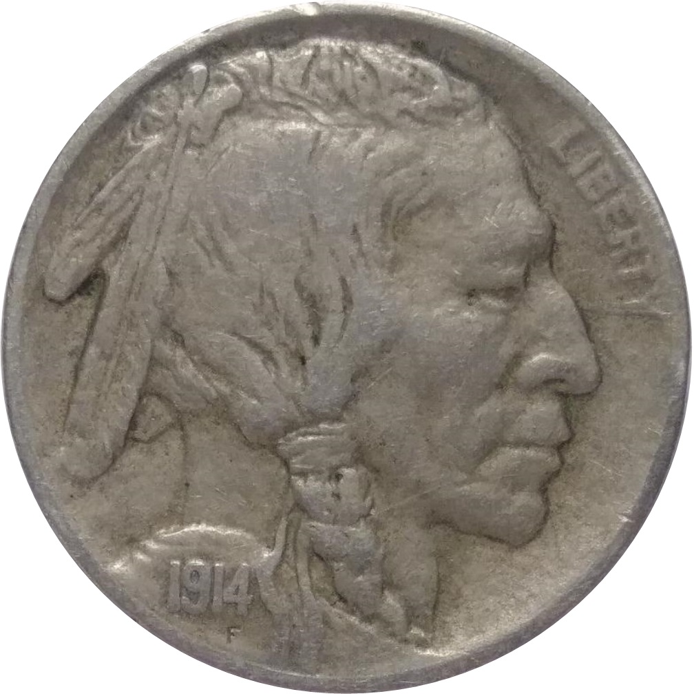 1914-S-5c-Buffalo-Nickel
